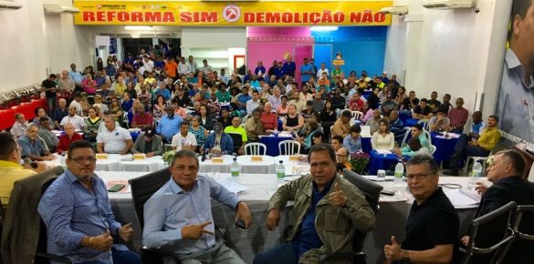 Debate no Sintraconst-Rio sobre reforma da Previdência