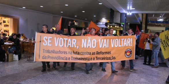 “O Brasil vai parar”: Centrais intensificam chamamento para dia 28 de abril