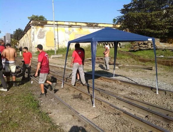 Portofer Santos - Estagiários inexperientes dirigem locomotivas no porto