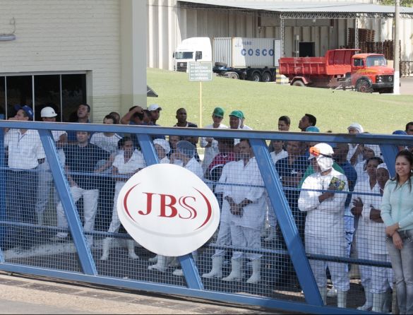 Trabalhadores da alimentação na luta em defesa dos empregos na JBS