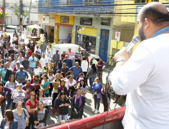 Greve dos Servidores de Guarulhos segue forte e amplia adesão