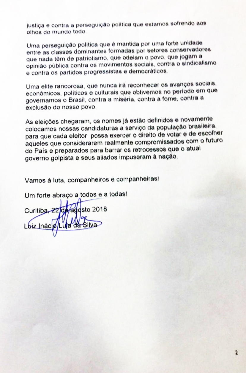carta lula força pagina 2