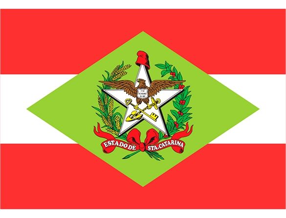 Bandeira do Santa Catarina