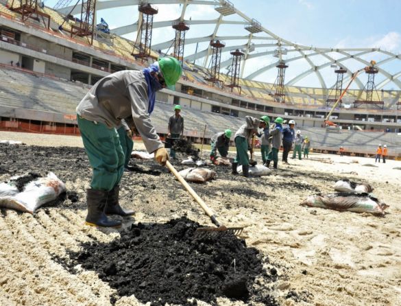 Catar responde denúncias sobre trabalho escravo em obras da Copa