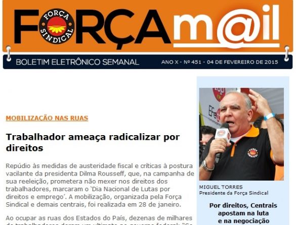 Força mail – 2015