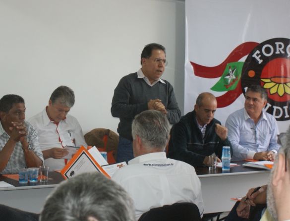 Força Sindical-SC tem visita ilustre que pretende aproximar a Central