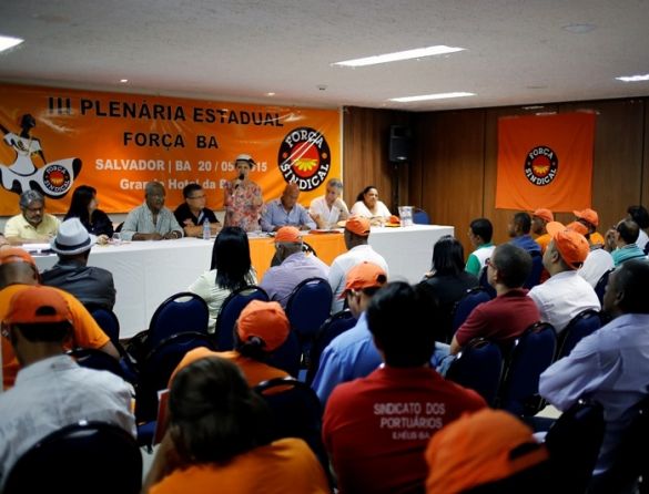 Plenária da Força Sindical Bahia foi palco de grande mobilização democrática