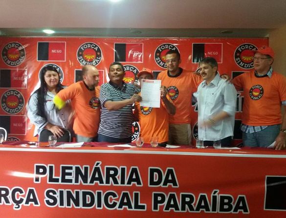 Força Sindical realiza plenária estadual na Paraíba