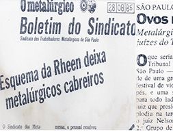 1985: Os trabalhadores da Rheem