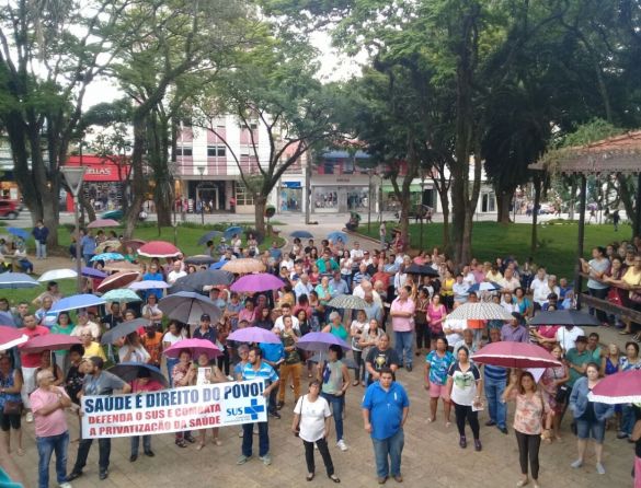 Servidores de Guarulhos apoiam ato de movimentos populares em defesa da Saúde