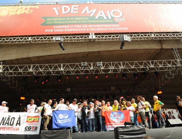 Centrais Sindicais iniciam panfletagem do Dia do Trabalhador na próxima segunda