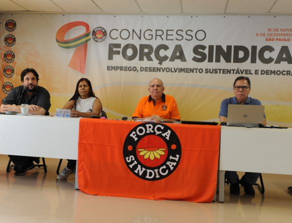 Começou o 9º Congresso da Força Sindical