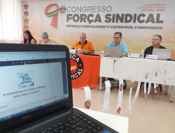 Dirigentes da Força Sindical debatem Tese do 9º Congresso