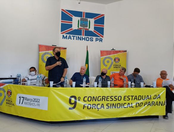 No Congresso da Força Paraná, Requião assume compromisso com os trabalhadores por emprego renda e desenvolvimento