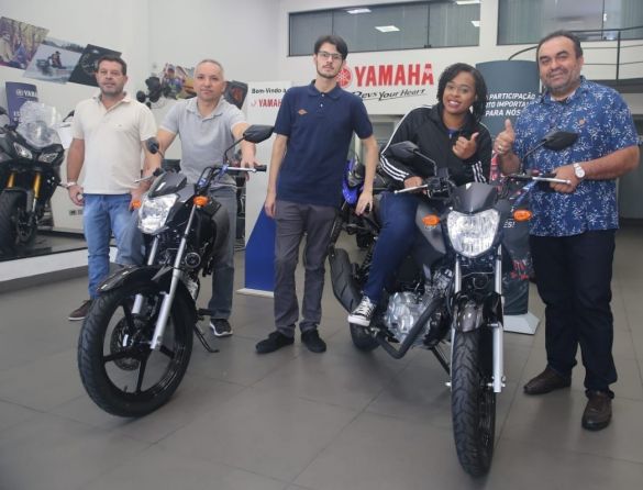 Sindicato dos Metalúrgicos de Guarulhos entrega a sócios motos sorteadas no 1º de Maio