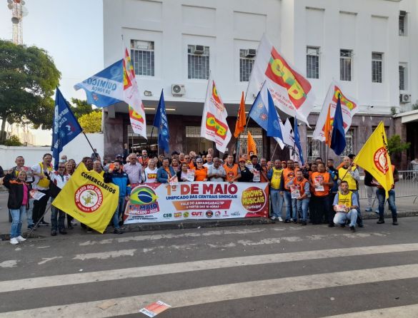 Centrais sindicais lançam 1º de Maio Unificado com panfletagem