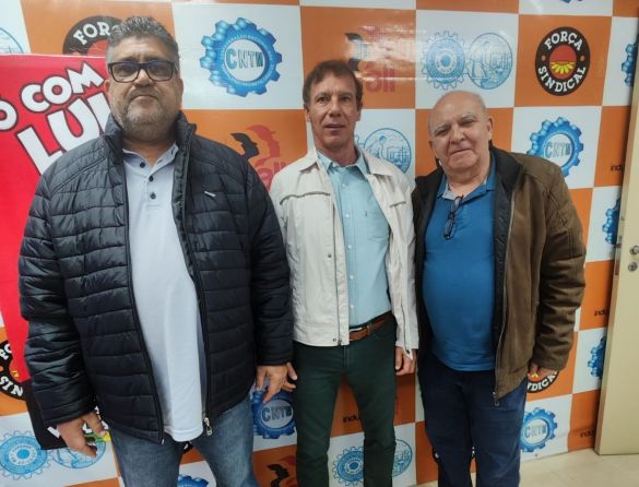 Representante da ASIC visita sede da Força Sindical